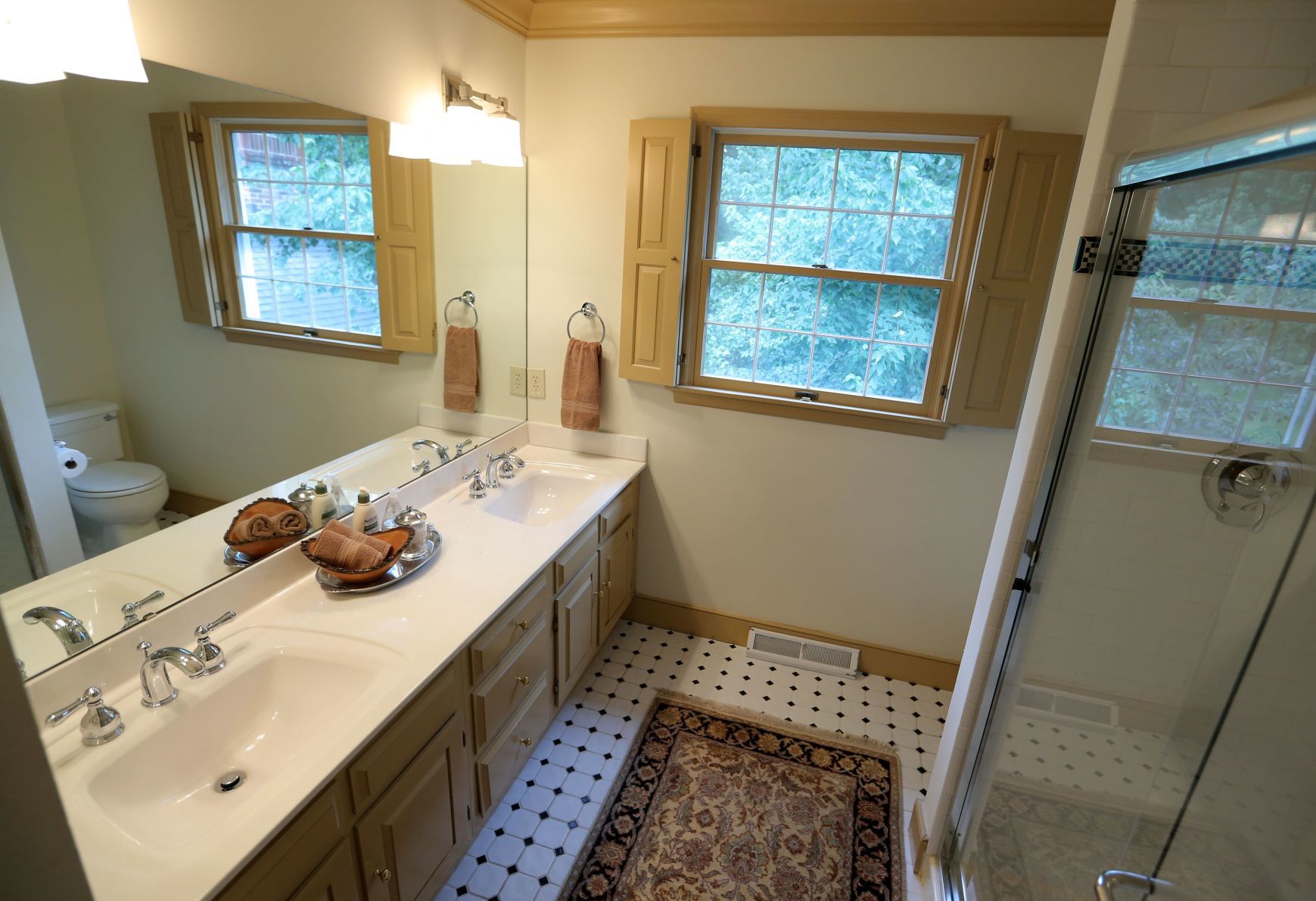 At home: The Wiese's Williamsburg home